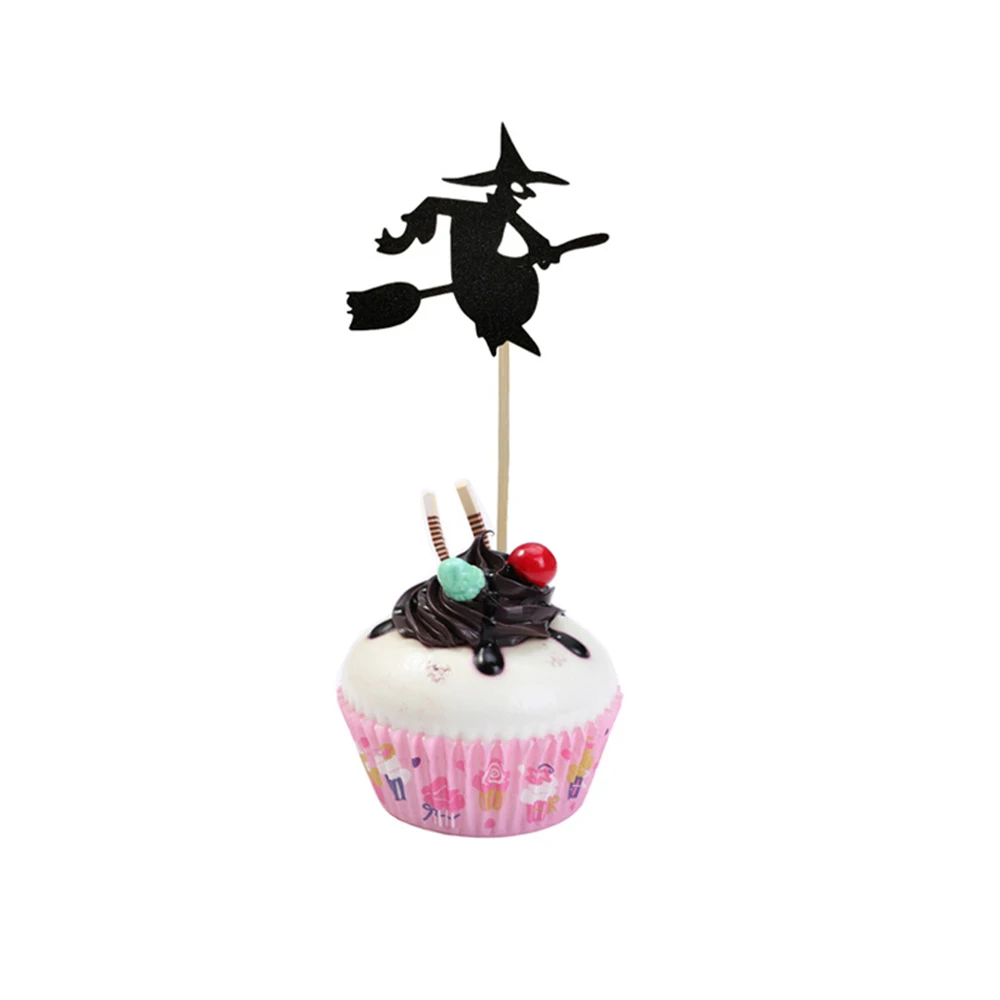 8pcs Cake Topper Theme Plastic Fruit Picks Cupcake Insert Cards For Party 2020 Halloween Decoration | Дом и сад