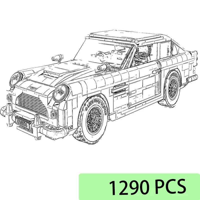 

10262 21046 серия технологии Джеймс Бонд Aston Martin007 сборные строительные блоки игрушки подарки для мальчиков и девочек