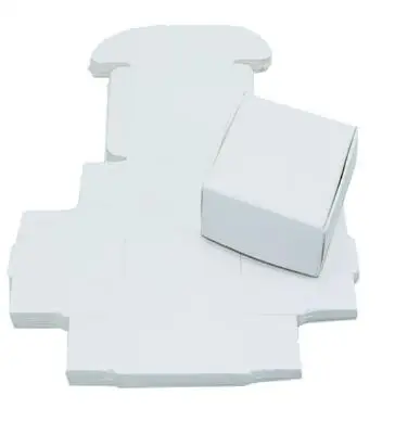 Black white Natural Brown Kraft Paper box small jewelry Gift Packaging Box Carton Paperboard Wed DIY soap Packing 20 Sizes | Дом и сад