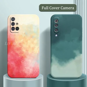 silicone phone case for samsung galaxy a51 a71 4g a7 2018 a10 a50 a30s a30 a20 a10s a20s a01 a31 a11 a21s a72 a12 a52 a32 cover free global shipping
