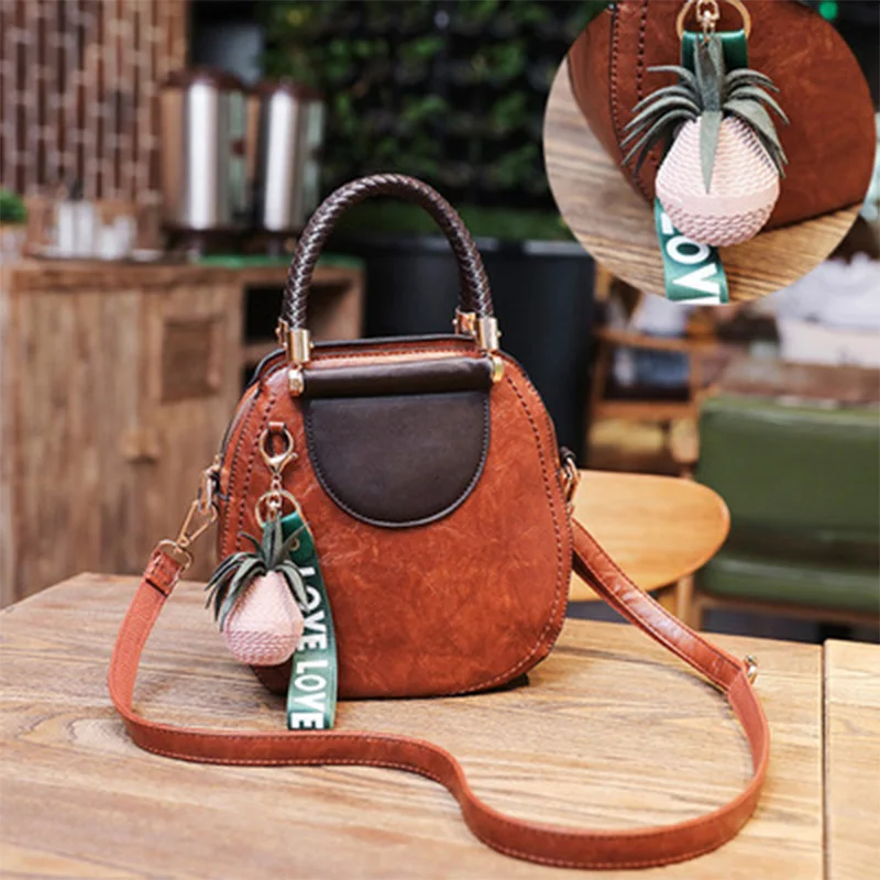 Новая женская кожаная сумка через плечо брендовая дизайнерская мессенджер 2020