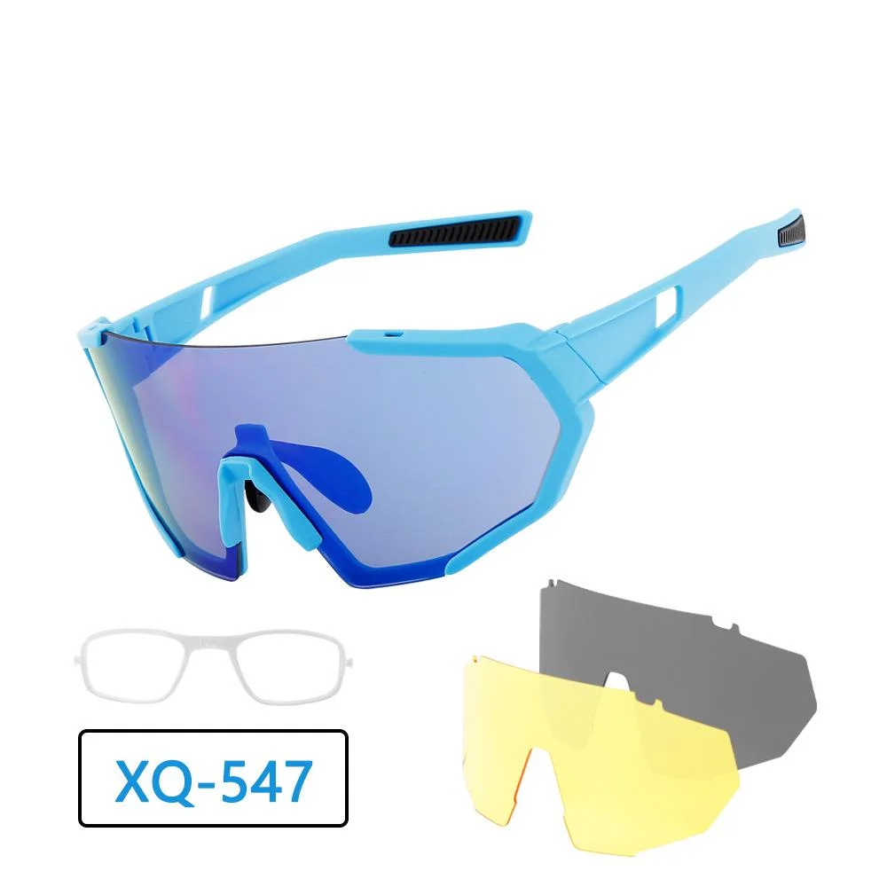 

Polarized Sports Men Sunglasses Road Cycling Glasses Mountain Bike Bicycle Riding Protection Goggles Eyewear 3 Lens 2021 New