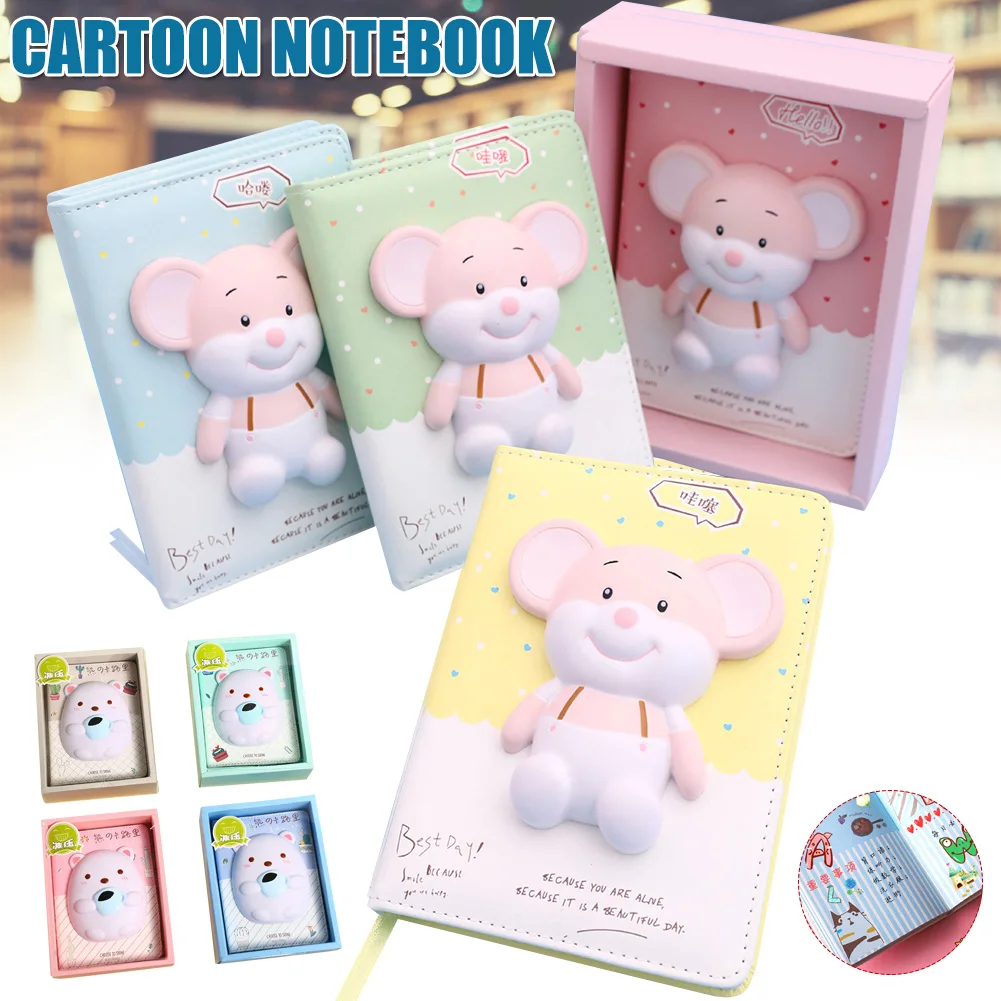 

Хит продаж, 4 шт., записная книжка для снятия стресса с медленным восстановлением, милый блокнот для декомпрессии, ежедневник, планировщик кн...