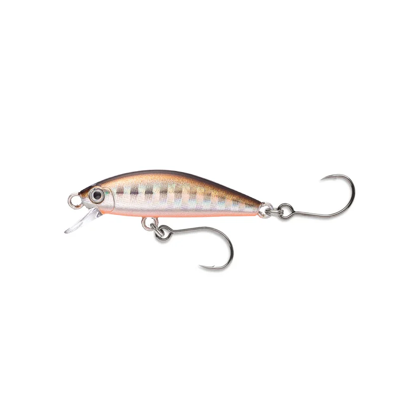 B Pesca AGILE MINNOW-38.8S мини рыболовные приманки 38,8 мм 2,5 г поток гольян тонущий воблер isca, искусственный окунь приманка для форели - Цвет: B