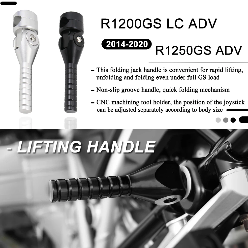 

For BMW R1200GS LC ADV R1250GS Adventure NEW Motorcycle Lift Lever Assist Bar Motorcycle Lifting Handle Mould 2021 2020 2019
