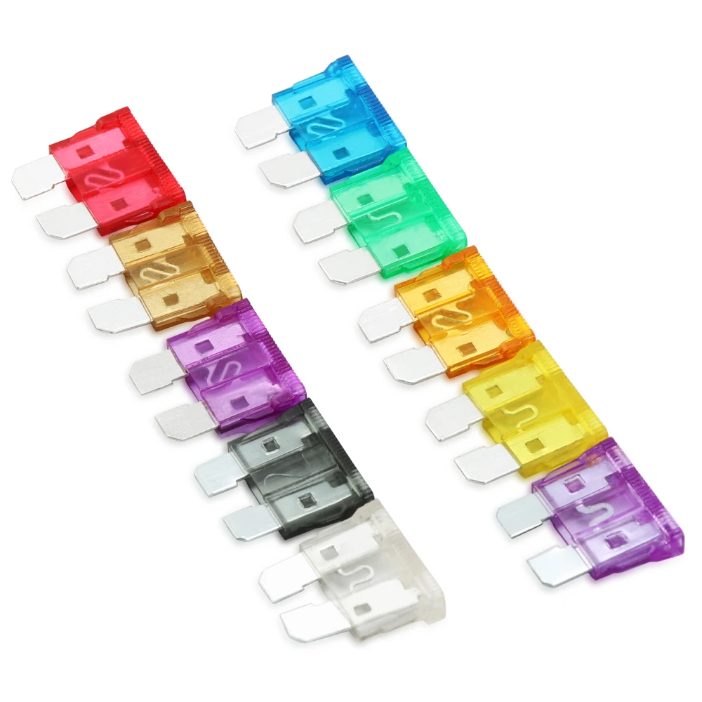 50 шт. Автомобильные предохранители тип автомобильного лезвия набор