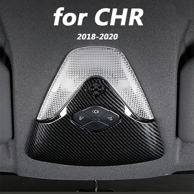

Для Toyota CHR 2016-2020 лампа для чтения спереди светильник крытого вагона светильник декоративная крышка ABS интерьер модификация украшения Аксесс...