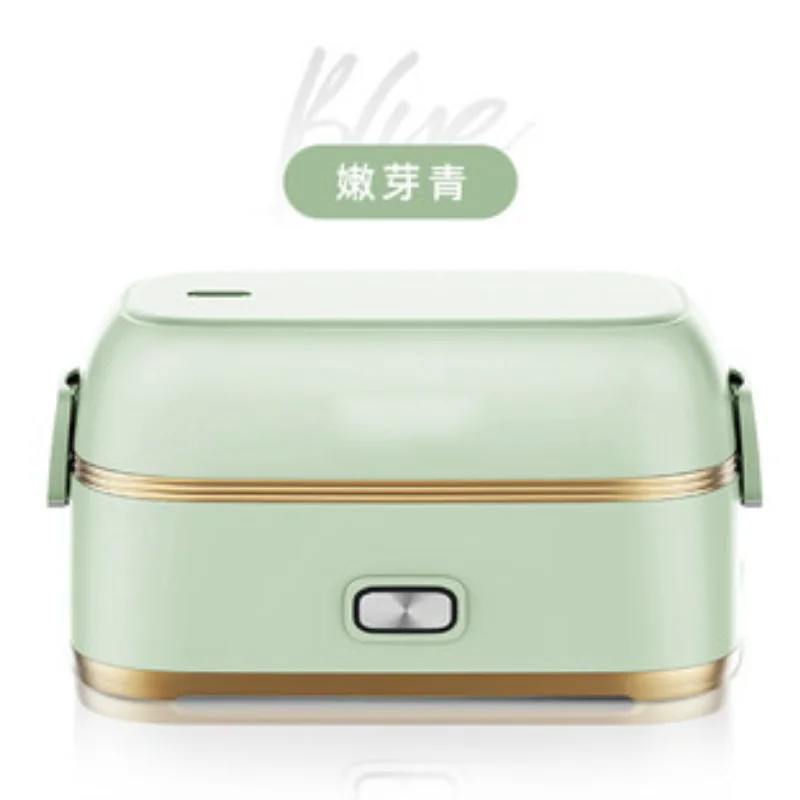 

220V 250w 900ml Multifunction Electric steamed Lunch box Rice cooker 304 stainless steel PP material Heating boiling food soup
