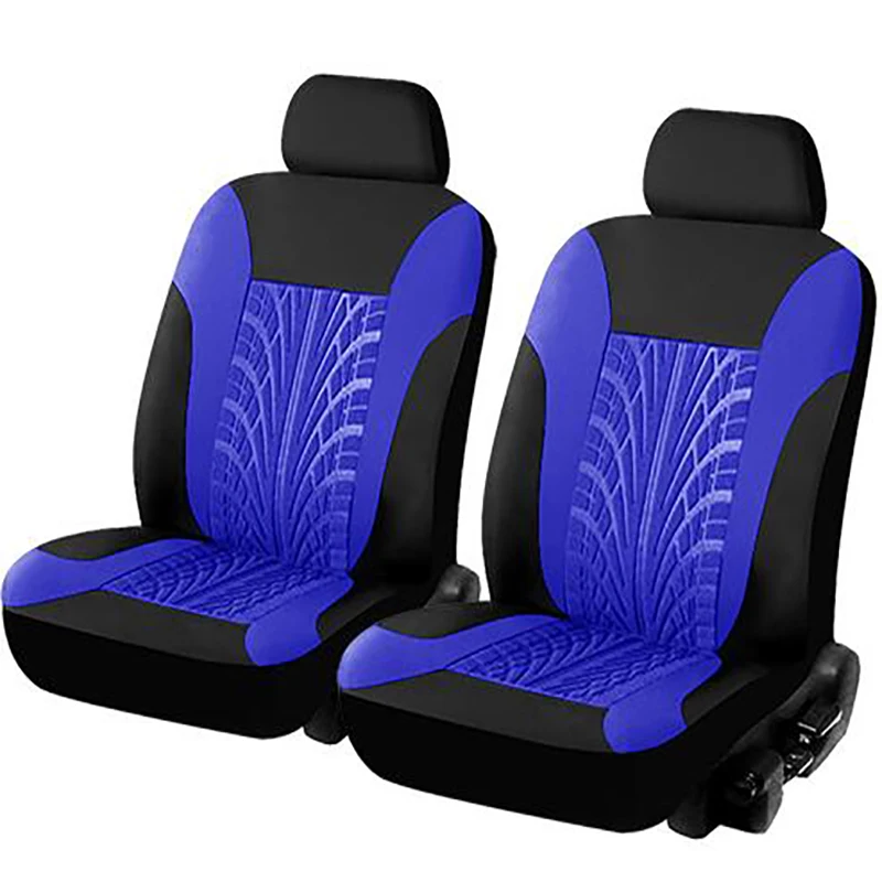 

Car Seat Covers Set Universal Fit Most s with Tire Track Detail Styling Protector