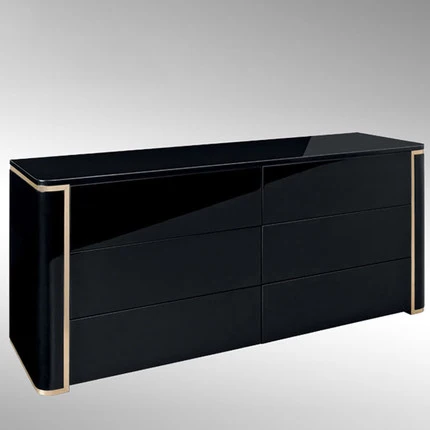 

Factory custom modern simple style metal wooden console table delicate home decor for living room