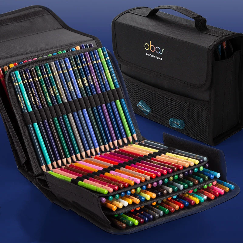 

Карандаши цветные, 48-200 мм, с мягким сердечником, Набор цветных карандашей мм, подходят для раскрасок для взрослых, художников, рисования и эс...