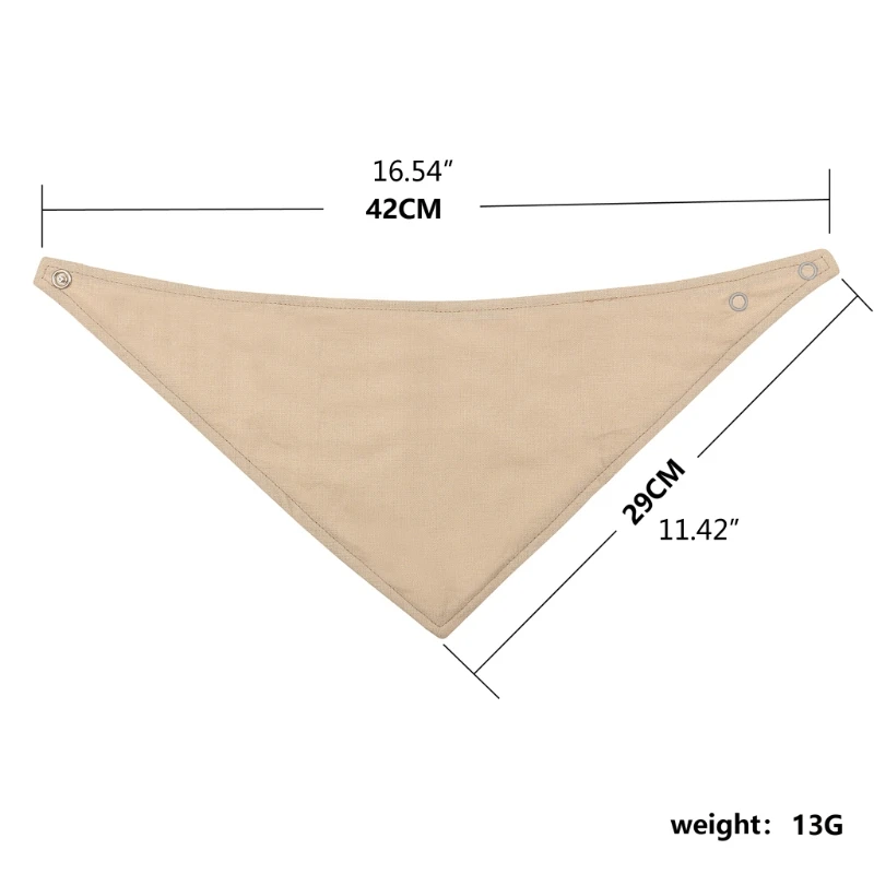

Baby Infant Cotton Bibs Newborn Solid Color Triangle Scarf Feeding Saliva Towel Bandana Burp Cloth Boys Girls Shower Gifts