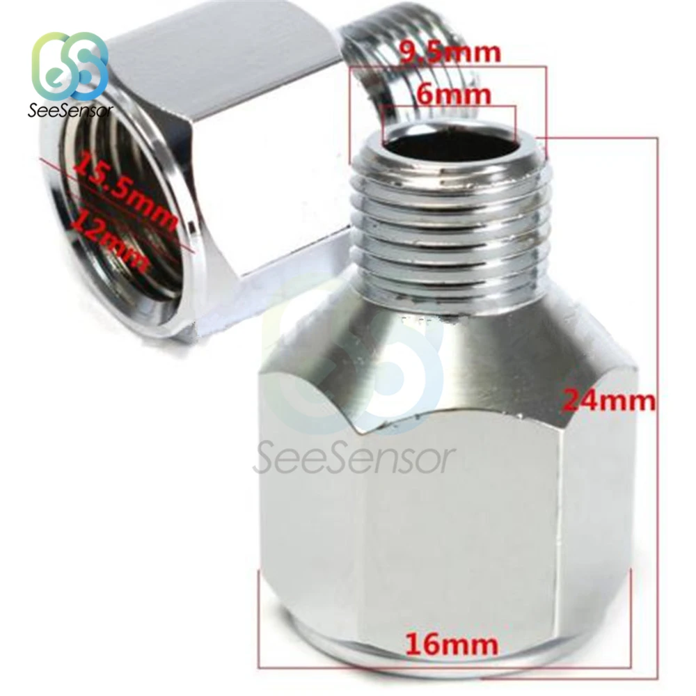 1/4'' BSP Female to 1/8'' Male Airbrush Air Hose Adapter Connector Spray Pen Transfer Connecter Quick Coupler Pipe Fittings |