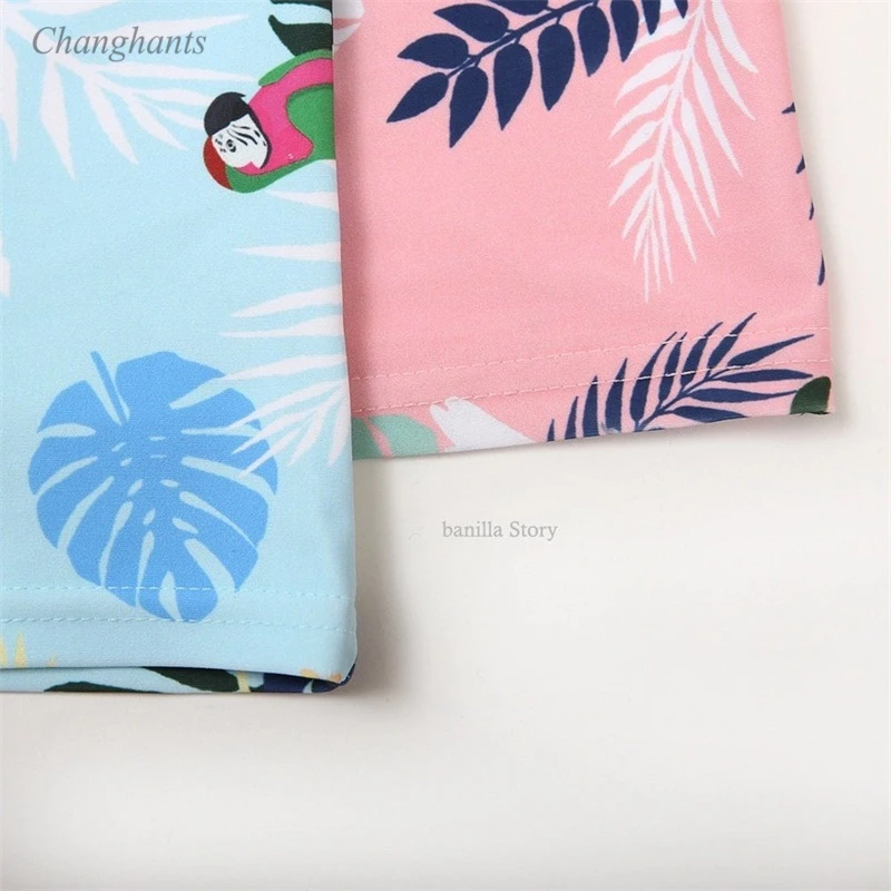 Купальник детский из двух предметов одежда для серфинга с длинным рукавом