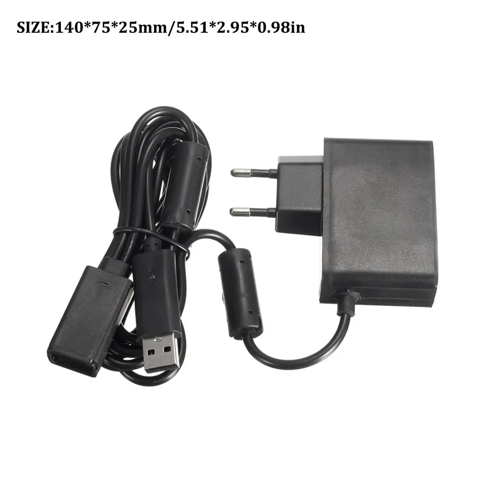 USB AC Adapter Power Supply for Xbox 360 XBOX360 Kinect Sensor Cable AC 100V-240V Power Supply Adaptor images - 6