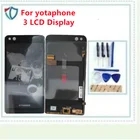 Сенсорный ЖК-дисплей 5,5 дюйма, новый оригинальный для yotaphone 3, ЖК-дисплей с сенсорным экраном, дигитайзер, детали в сборе для yotaphone 3