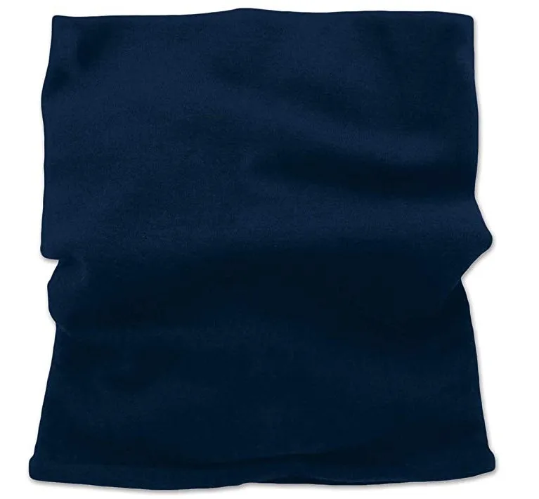 Navy Fall Winter Unisex Merino Wool Ski Neck Gaiter Women Men Merino Wool Midweight Neck Gaiter Man Wool Ring Wrap 1 Layer Warm - Цвет: Navy