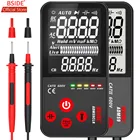 Мультиметр BSIDE ADMS7 с ЖК-дисплеем, 3,5 дюйма, 3-линейный дисплей, TRMS, 6000 отсчетов, DMM