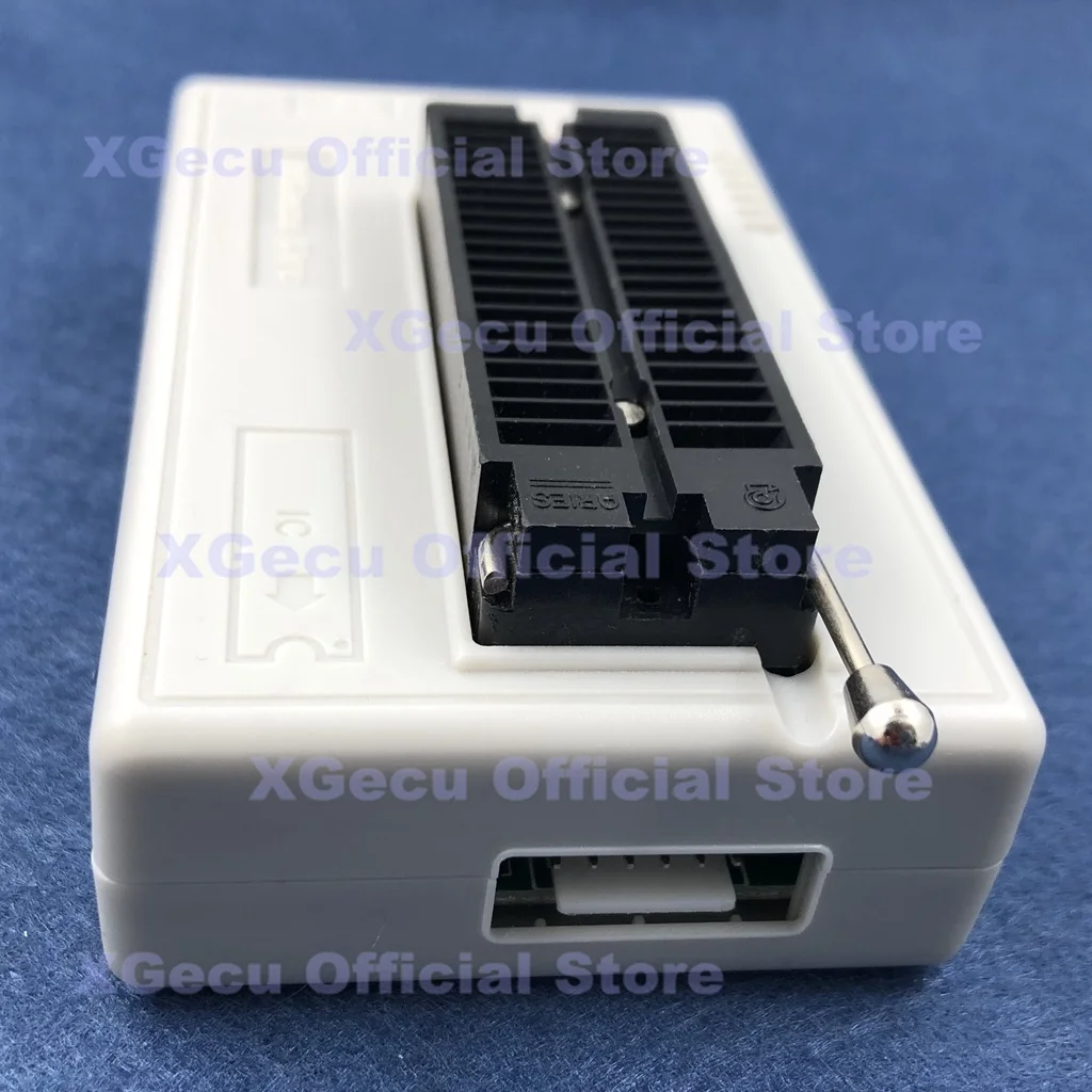 Программатор черный ZIF socket V10.80 XGecu TL866II Plus 16000 + IC SPI Flash NAND EEPROM MCU PIC AVR 4 адаптера