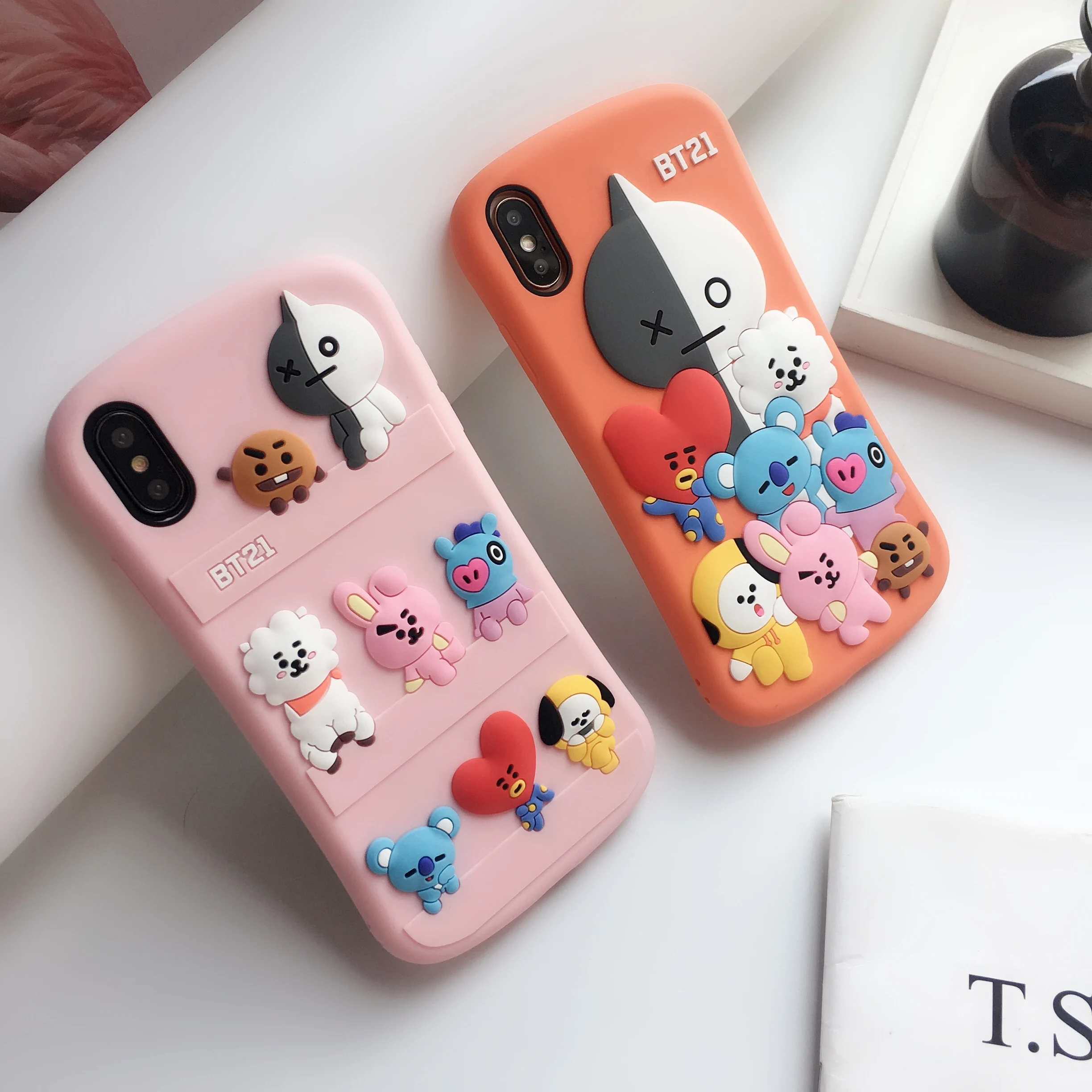 Силиконовый чехол с 3d-рисунком для iPhone XS MAX XR X 8 7 6S Plus чехлы изображением Минни