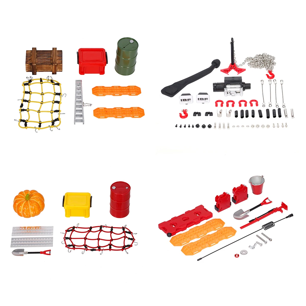 

RC Car Simulation Luggage Case Simulation Shovel for TRX4 SCX10 90046 90047