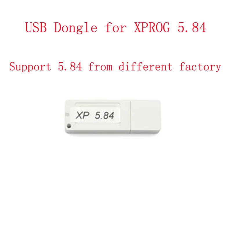 USB Donge only Лучшее качество Xprog 5,84 ECU чип инструмент для настройки Программист X Prog-M 5,84 XProg M Box 5,55 XPROG-M ECU программист 22 шт. адаптеры - Цвет: USB Donge only