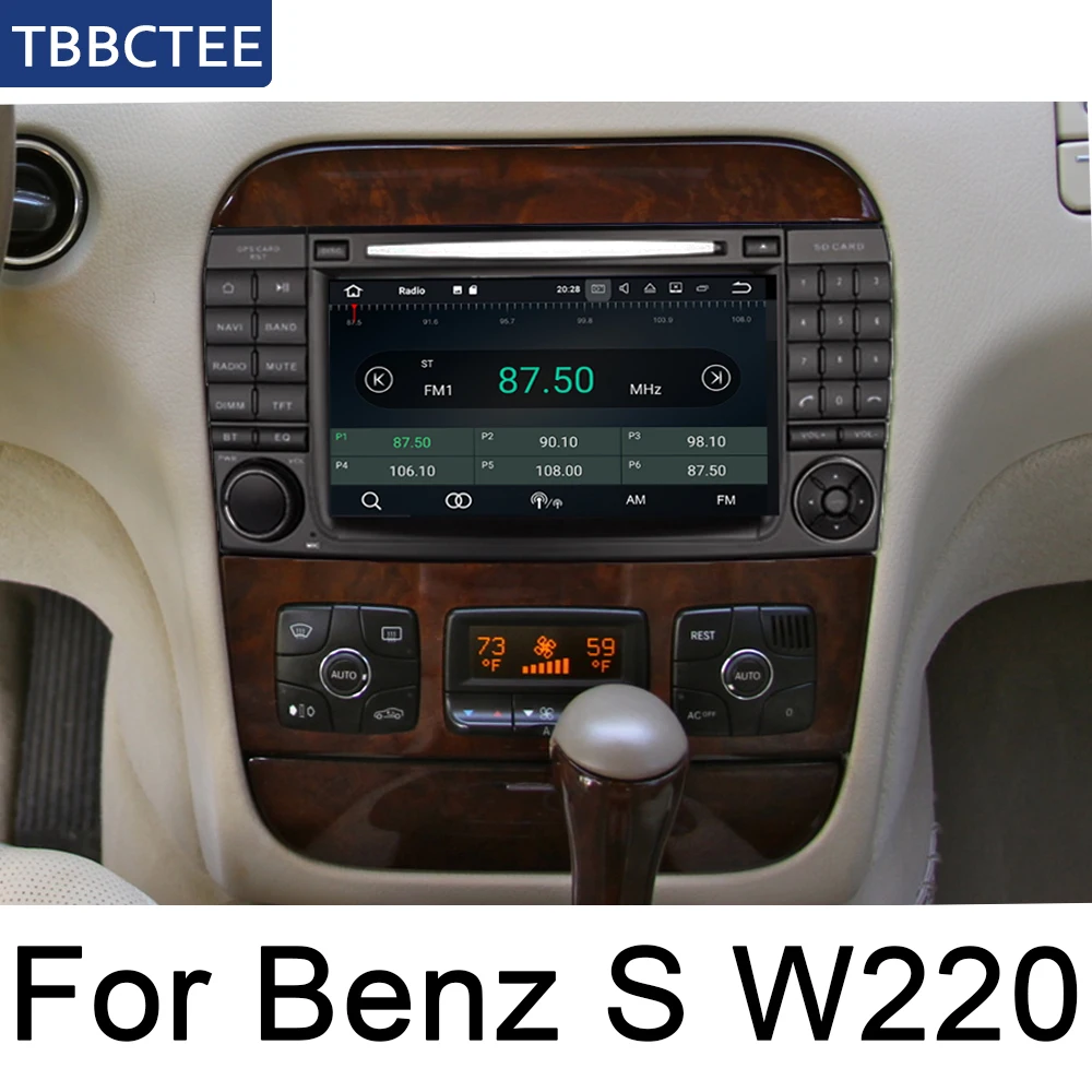 Автомобильный DVD плеер для Mercedes Benz S Class W220 1995 ~ 2005 NTG GPS навигация Автомобильная