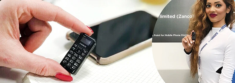 Мини-телефон Zanco T1 5 шт. 2G Самый маленький в мире телефон Zanco Tiny T1(подарок при каждой покупке) Купи 5, получи 1 бесплатно