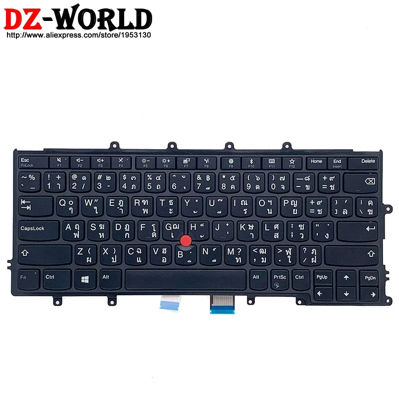 Новая Оригинальная тайская клавиатура TH для ноутбука Lenovo Thinkpad X270 A275 X260 X250 X240 X230S