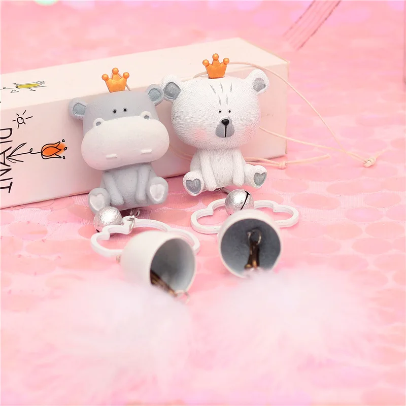 Одежда с принтом животными денежный ящик Северная Европа фигурка медведя