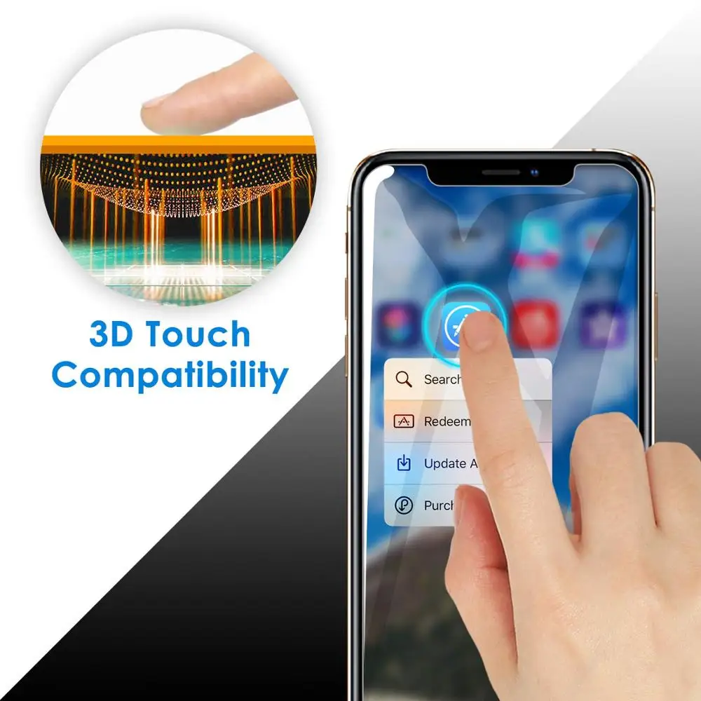 Чехол из закаленного стекла 9H для iPhone 5 6 6S 7 8 PLUS X XR XS Max Защита экрана 11 Pro защита от