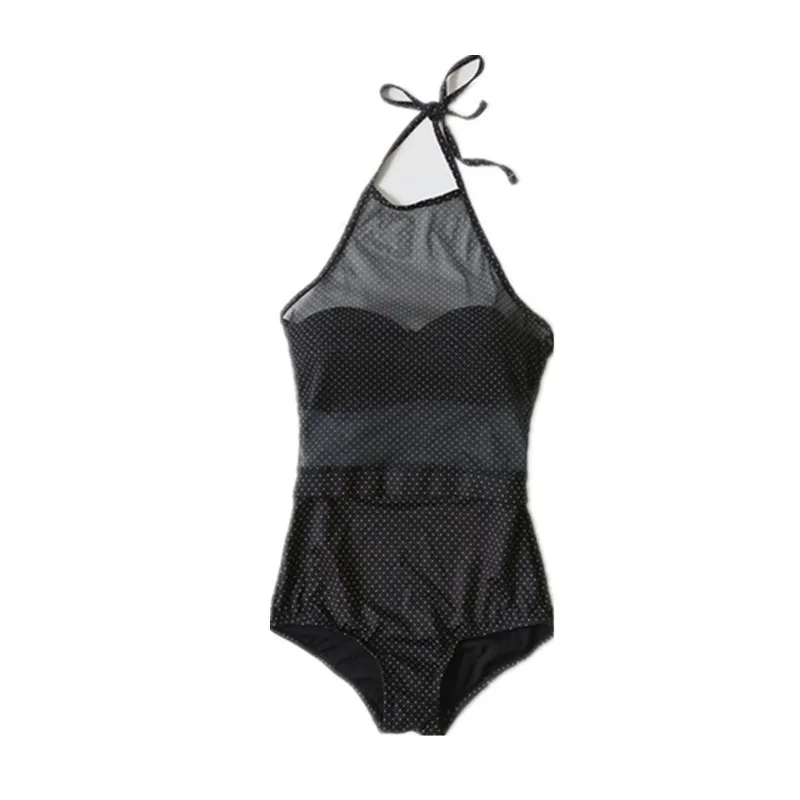 

New Arrival Swimwear Women Stretchy Breathable Mesh Famale One Piece Swimsuit Backless Quick Dry Beach Monokini Swimming Suit
