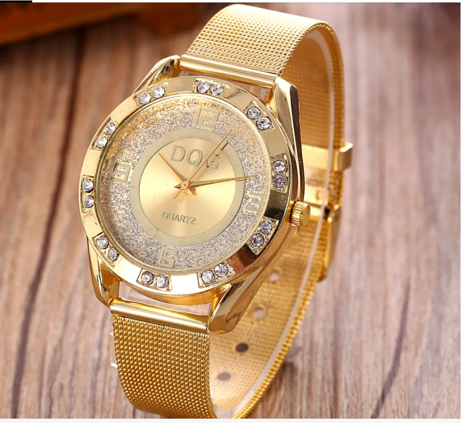 

Часы наручные Montre femme, новинка 2020, модные трендовые Роскошные Брендовые Часы DQG, Женские Классические кварцевые мужские часы, женские часы