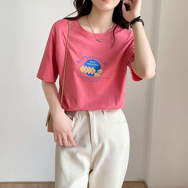 

Blue 2020 Summer Fashion T Shirt Women Woman Tshirt