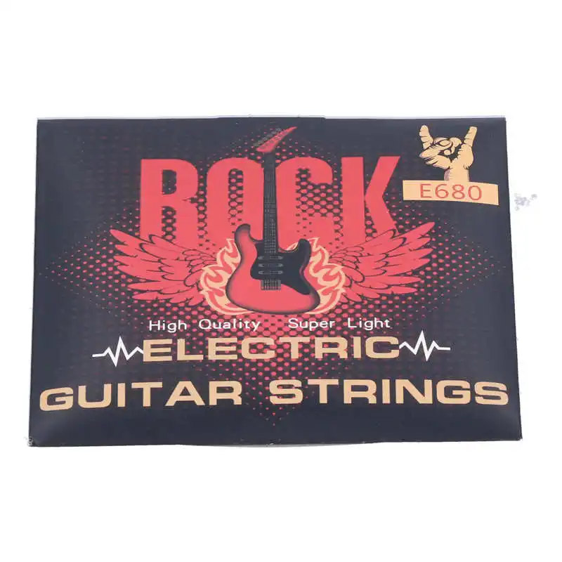 10 комплектов струн для электрогитары Струны со стальным сердечником и