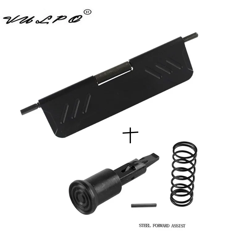 Тактическая сталь для страйкбола 223 Передняя вспомогательная и пылезащитная крышка с ЧПУ в сборе M4 M16 AR15 GBB