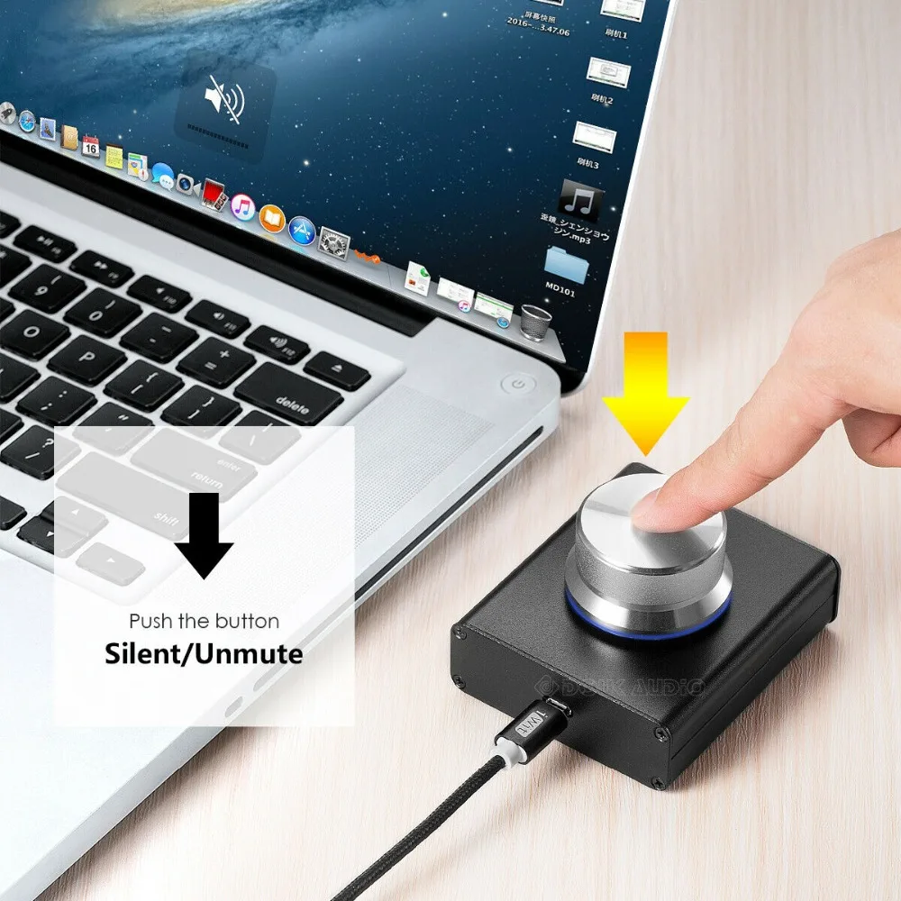 Nobsound mini USB регулятор громкости Lossless VOL регулятор громкости для планшетного ПК компьютера динамик аудио