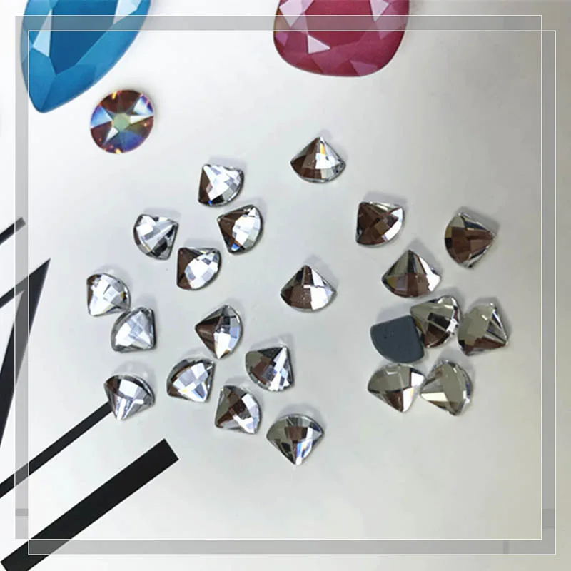 Moon светильник украшение Стразы для рукоделия одежда головистой формы сердца со