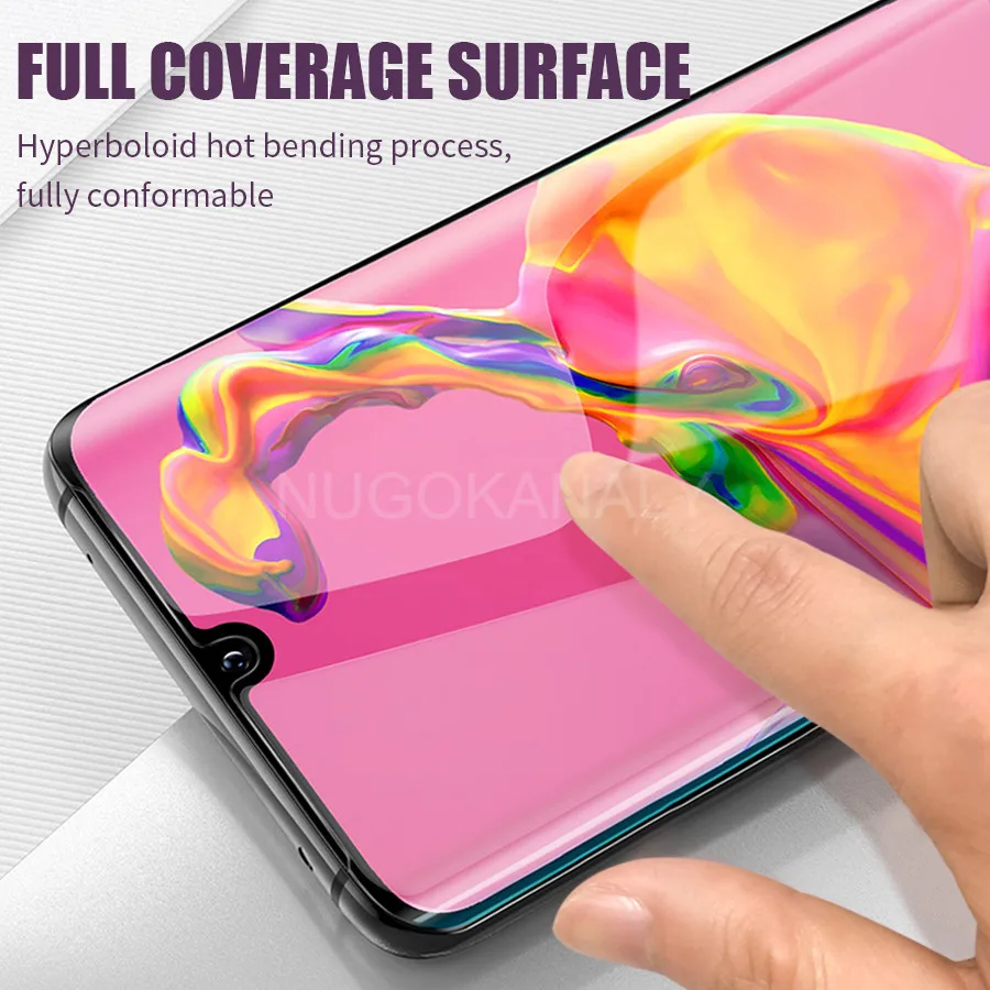 10D изогнутое полное покрытие из закаленного стекла Arc Edge для HUAWEI P30 P20 Mate 20 10 Pro Lite