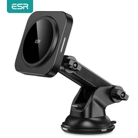 esr halolock magnetic wireless car charger mount for iphone 12 pro max 15w dashboard magnet car charger for iphone 12 12pro max
