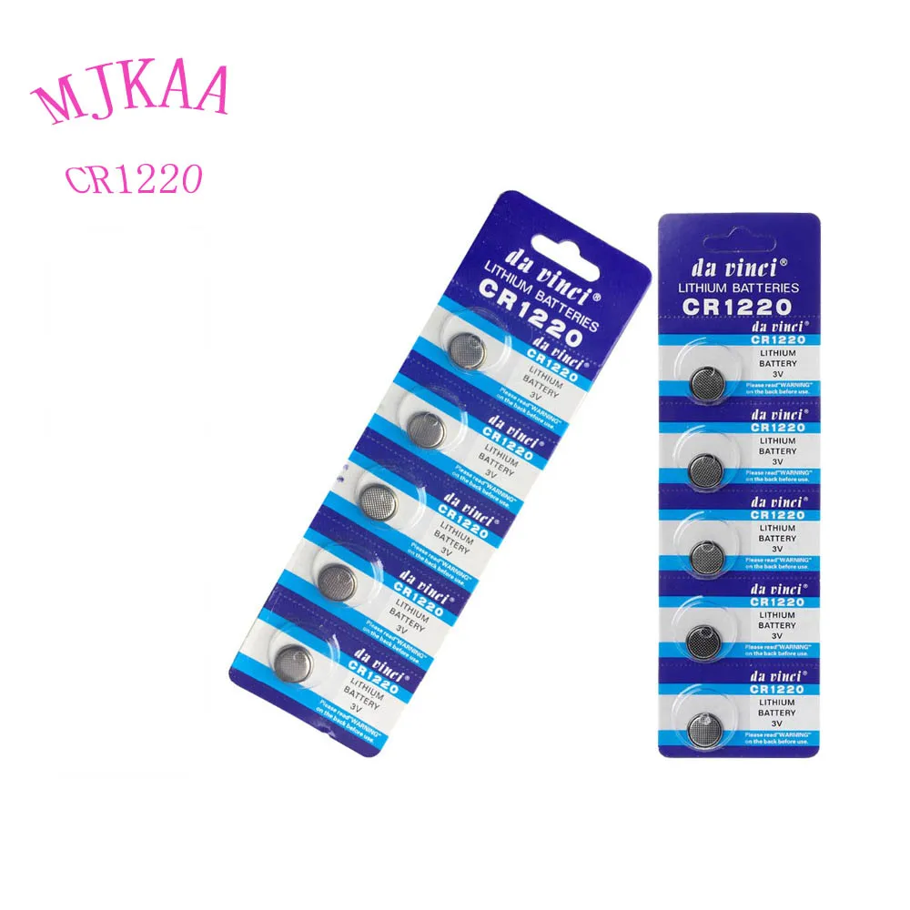 10 шт./1,55 в CR1220 Кнопочная батарея DL1220 BR1220 LM1220 CR 1220 электронные часы с дистанционным управлением игрушки литиевая батарея