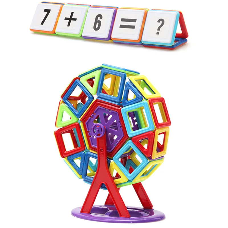 3D Магнитная дизайнерская Строительная модель игрушечный конструктор сделай сам