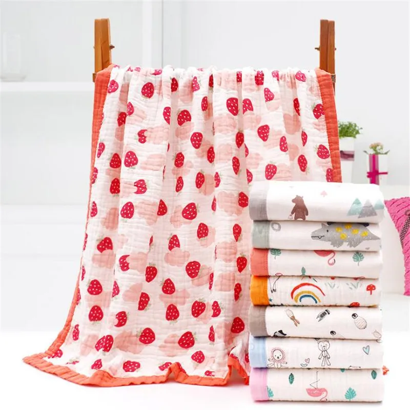 Банное полотенце для новорожденных квадратное 110*120 см хлопковое пляжное