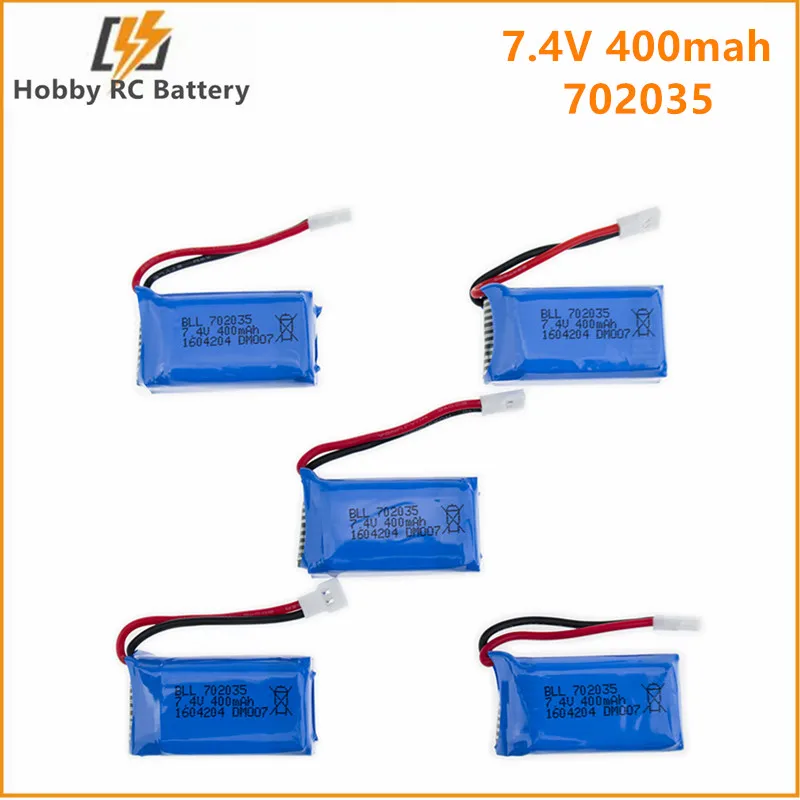 7 4 V 400mAh 30C Lipo батарея 2S для DM007 RC Quadcopter Global GW007 часть|Перезаряжаемые батареи| |