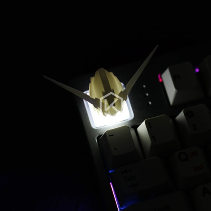 Gundam Аватар форма механическая клавиатура Keycap для Cherry MX Переключатель 3D печать индивидуальный светильник для ключей DIY Индивидуальные