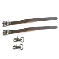 retro motorcycle tie rope shelf belt accessories belt buckle motorcycle side bag leather fixed belt cowhide belt buckle