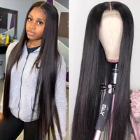 30 inch straight lace front wig mongolian human hair wigs t part lace wig human hair transparent hd lace front human hair wigs