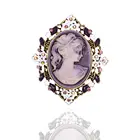 Винтажная брошь в богемном стиле золотого и серебряного цвета, брендовые ювелирные украшения, броши в виде фигурки королевы для женщин, броши для невесты, свадебного костюма, Подарочная бижутерия