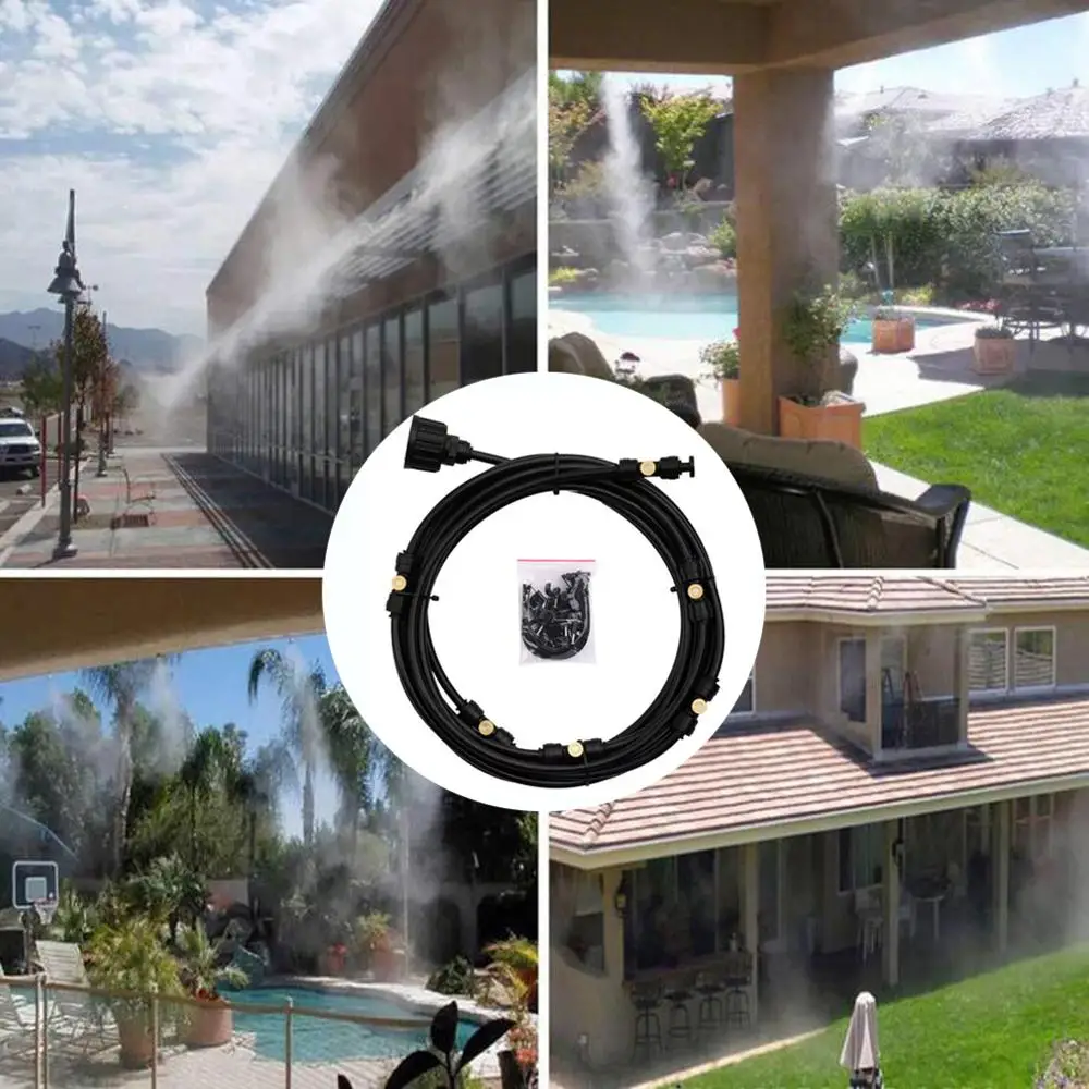 Система водяного запотевания комплект из латуни насадка для теплицы сада патио