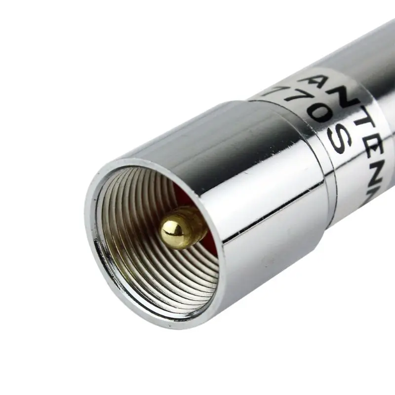 Серебряная Двухдиапазонная магнитола NAGOYA UHF/VHF 144/430 МГц 2 15/дБи с высоким
